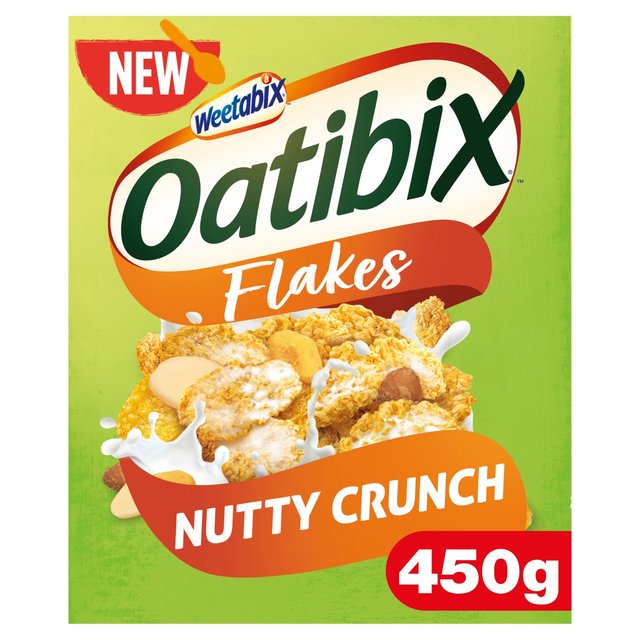 Weetabix Oatiflakes Nutty Crunch Cereal, 450g