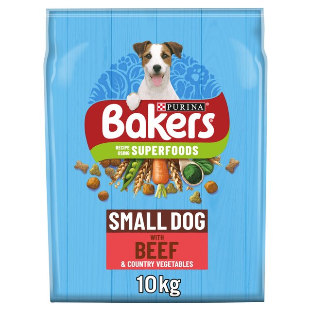 Bakers Complete Bakers Small Dry Dog Food Beef & Veg, 10kg