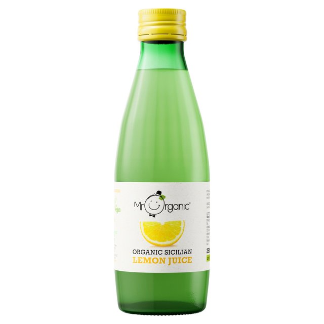 Mr Organic Sicilian Lemon Juice, 250ml