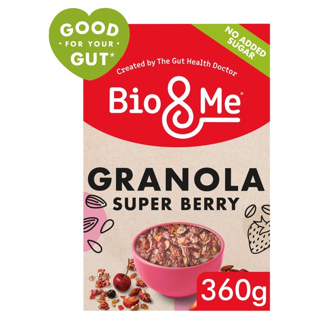 Bio & Me Super Berry Gut-Loving Prebiotic Granola, 360g