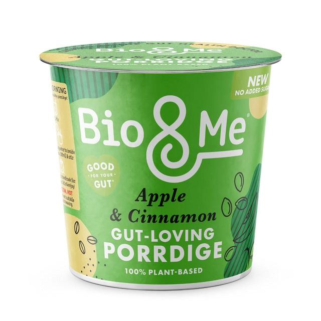 Bio & Me Vegan Apple & Cinnamon Gut-Loving Porridge Pot, 58g