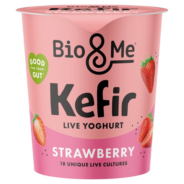 Bio & Me Strawberry Gut-Loving Prebiotic Yoghurt,, 350g