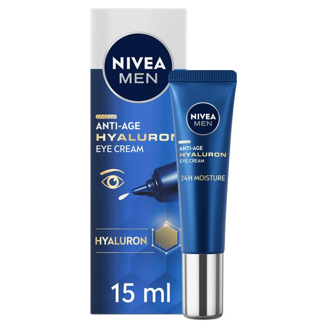Nivea Fast Absorbing MEN Hyaluron Anti-Age Eye Cream, 15ml