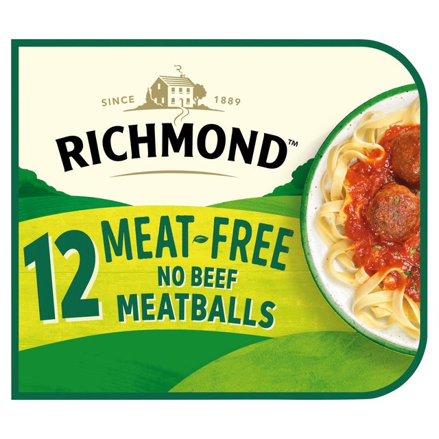 Richmond Meat Free Vegan No-Beef Meatballs, 264g