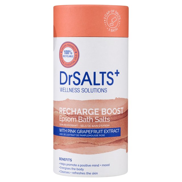 Dr Salts+ Recharge Boost Epsom Salts, 750g