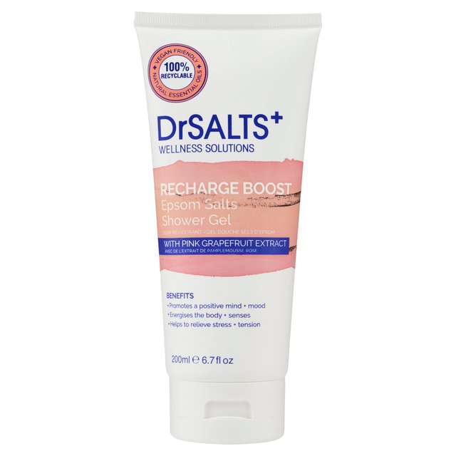Dr Salts+ Recharge Therapy Shower Gel, 200ml