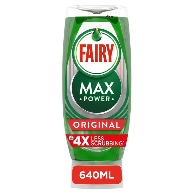Fairy Max Power Original Washing Up Liquid, 660ml, 640ml