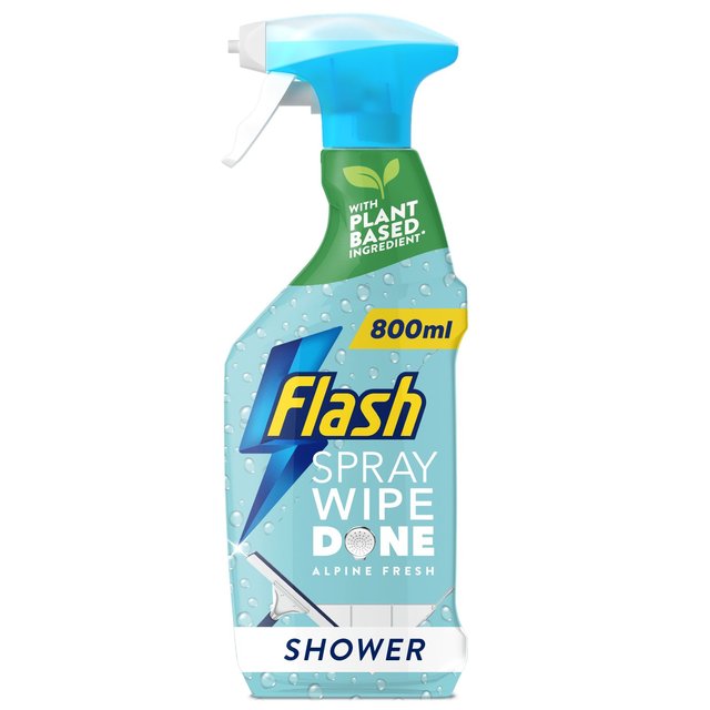 Flash Shower Spray Wipe Done, 800ml