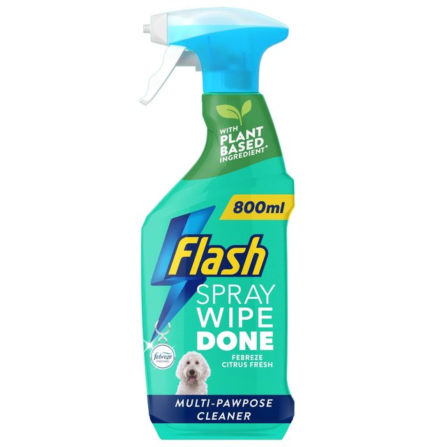 Flash Pet Spray Wipe Done, 800ml
