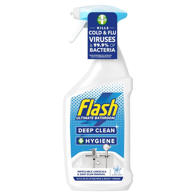 Flash Antibacterial Bathroom Spray, 750ml