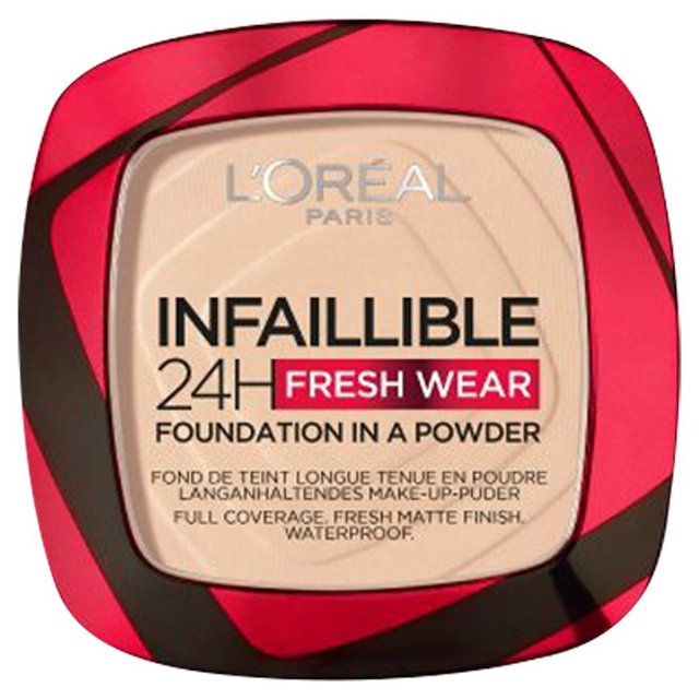 L’Oreal Paris Infallible 24H Foundation in a Powder, 20 Ivory, One Size