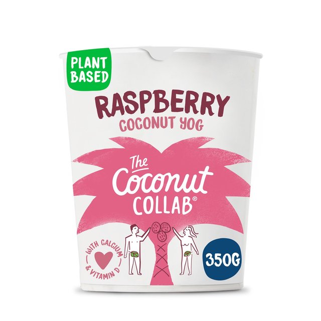 The Coconut Collaborative Gluten Free Raspberry Dairy-free Yoghurt Alternative, 350g