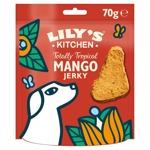 Lily’s Kitchen Totally Tropical Mango Jerky Treats for Dogs, 70g