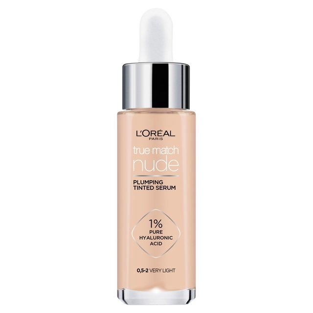 L’Oreal Paris True Match Nude Plumping Tinted Serum Shade 0.5-2, One Size