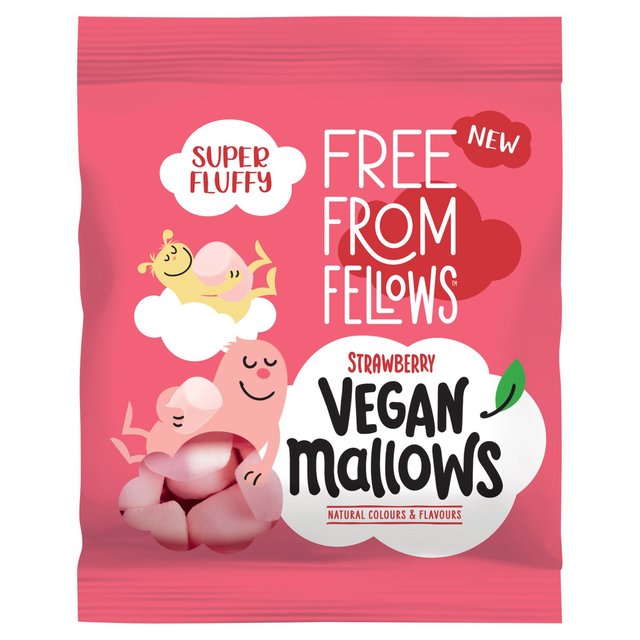 Free From Fellows Vegan Strawberry Mallow, 105g