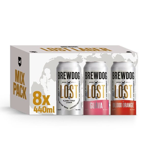 BrewDog Lost Infused Mixed Pack, 8 x 440ml
