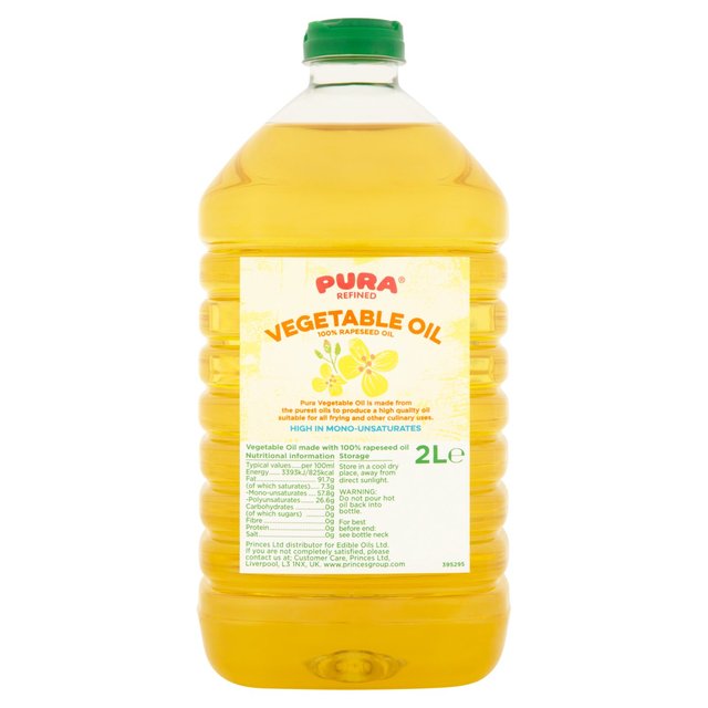 Pura Vegetable Oil, 2 Litre, 2L