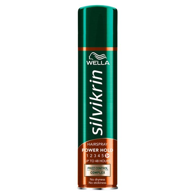 Silvikrin Long-Lasting Power Hold Hairspray, 250ml