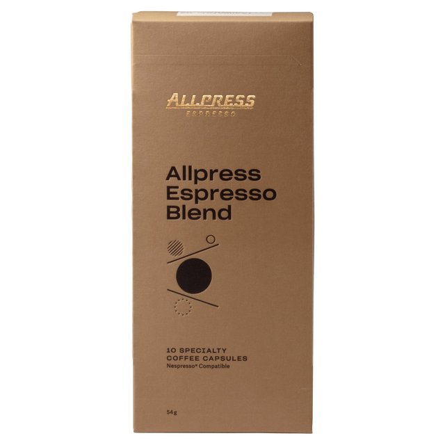 Allpress Espresso Blend Specialty Coffee Capsules, 10 Per Pack
