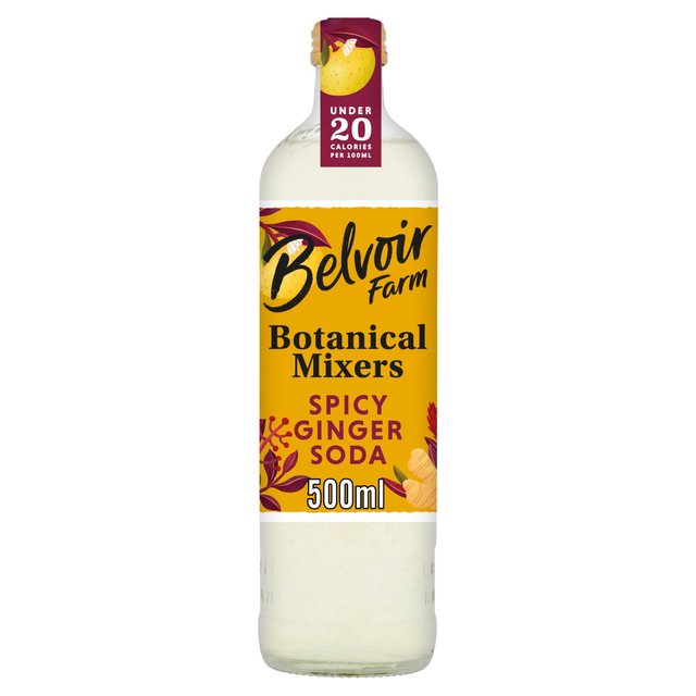 Belvoir Farm Botanical Sodas Spicy Ginger Fizz, 500ml