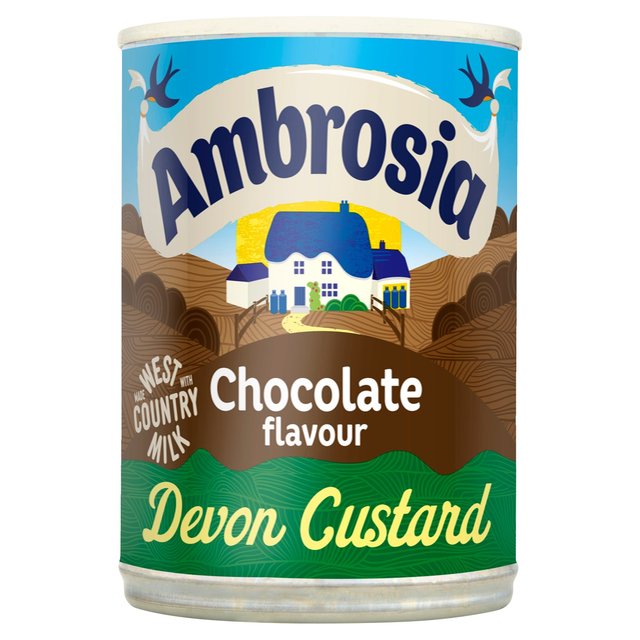 Ambrosia Chocolate Custard Can, 400g