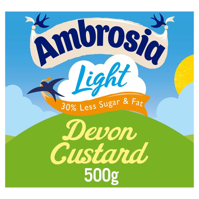 Ambrosia Light Reduced Sugar Custard, 500g