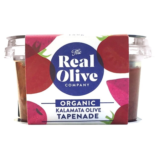 The Real Olive Co. Vegan Organic Kalamata Tapenade, 180g