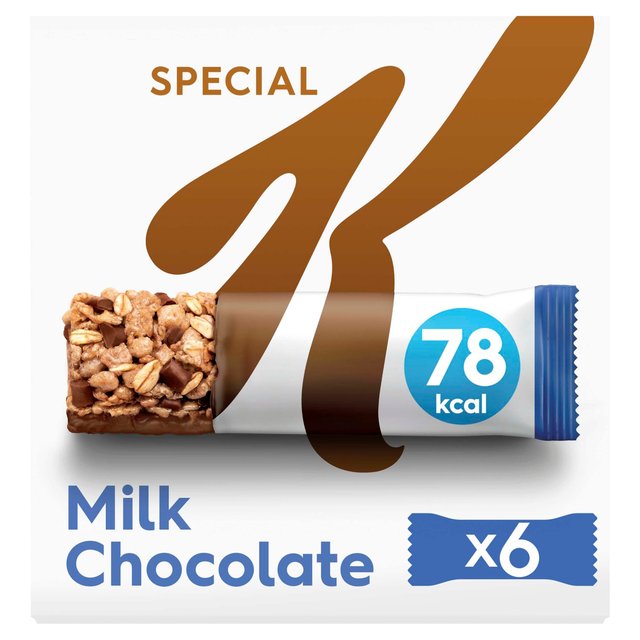 Kellogg’s Special K Milk Chocolate Cereal Bars, 6 x 20g