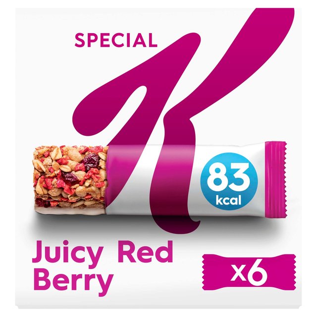 Kellogg’s Special K Red Berry Cereal Bars, 21g, 6 x 21g