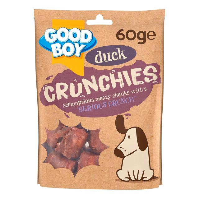 Good Boy Crunchies Duck Reward Dog Treats, 60g