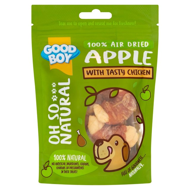 Good Boy Oh So Natural Air Dried Apple & Chicken Dog Treats, 85g