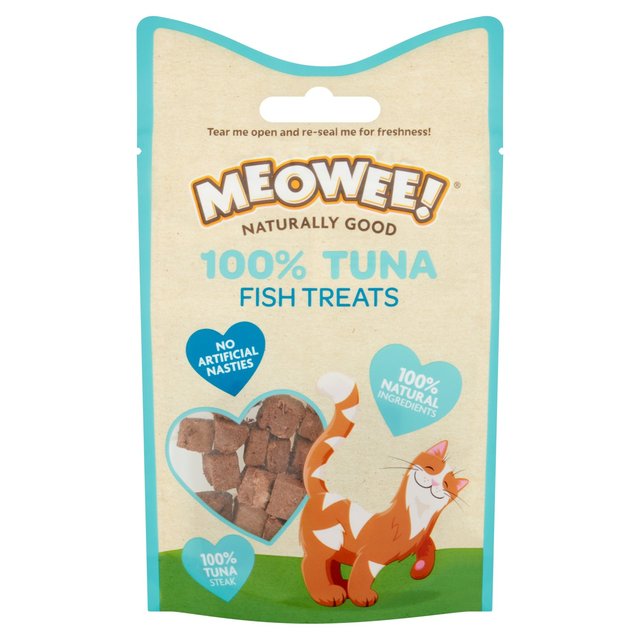 Meowee! 100% Tuna Fish Cat Treats, 10g