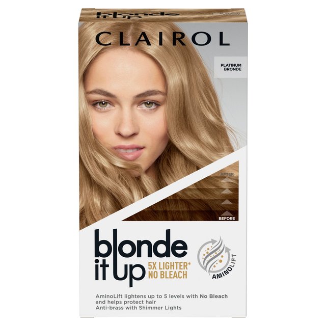 Clairol Platinum Blonde It Up Permanent Hair Dye, One Size