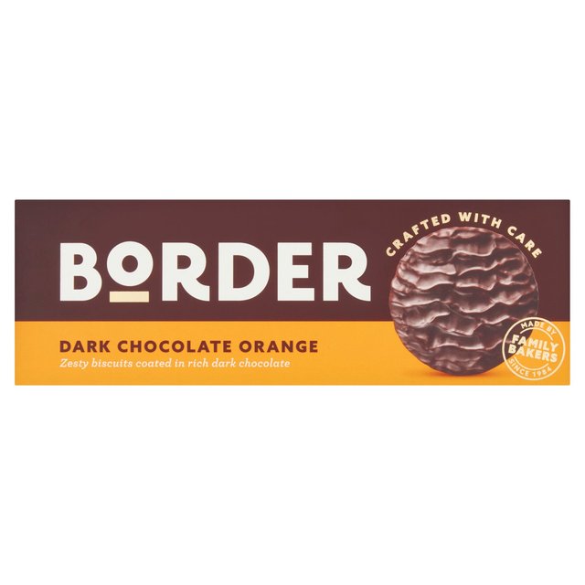 Border Biscuits Dark Chocolate Orange, 150g