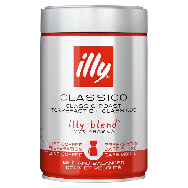 Illy Ground Filter Coffee, 250g