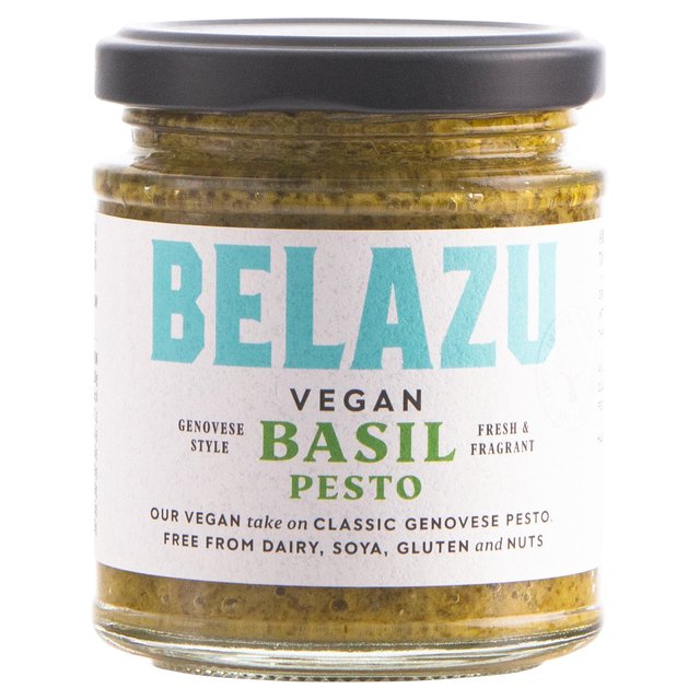 Belazu Gluten Free Vegan Basil Pesto, 165g