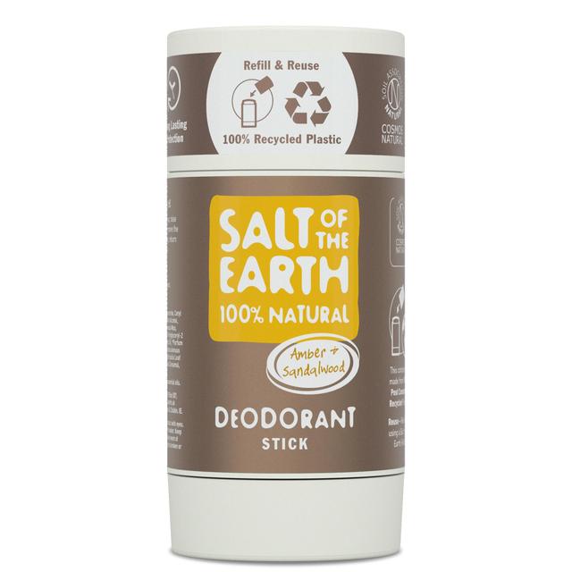 Salt of the Earth Amber & Sandalwood Natural Deodorant Stick, 84g