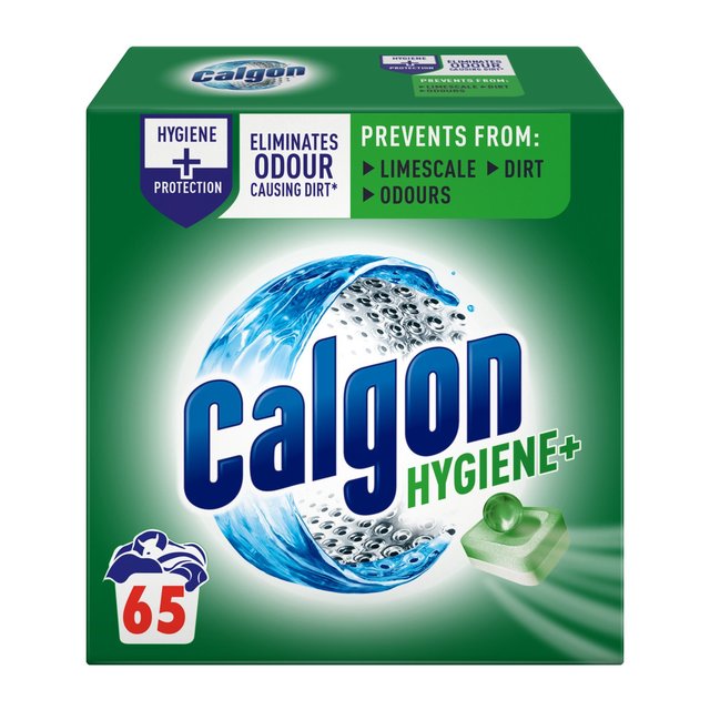 Calgon Hygiene Tabs Water Softener, 65 Per Pack