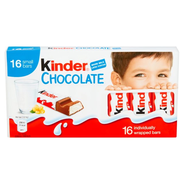 Kinder Chocolate 16 Mini Treats, 200g