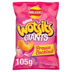 Walkers Wotsits Giants Prawn Cocktail Sharing Bag Snacks