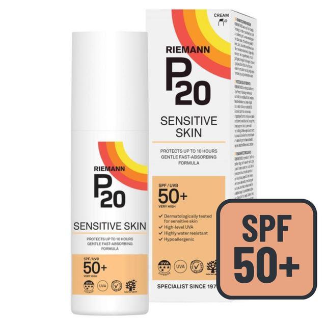 Riemann P20 SPF50 Sensitive Sun Cream, 100ml