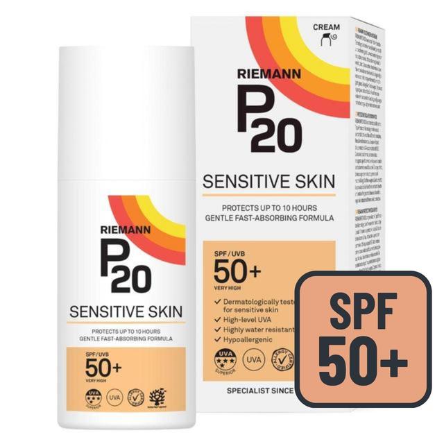 Riemann P20 Sensitive SPF 50+ Sun Cream, 200ml