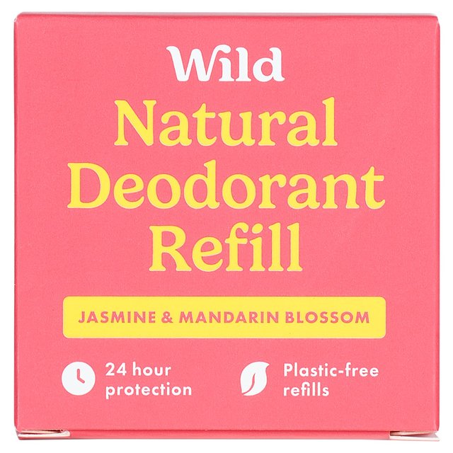 Wild Cruelty-free Jasmine & Mandarin Blossom Refill, 40g