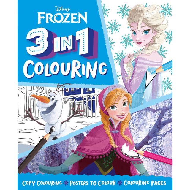 Disney Frozen 3in1 Colouring Book