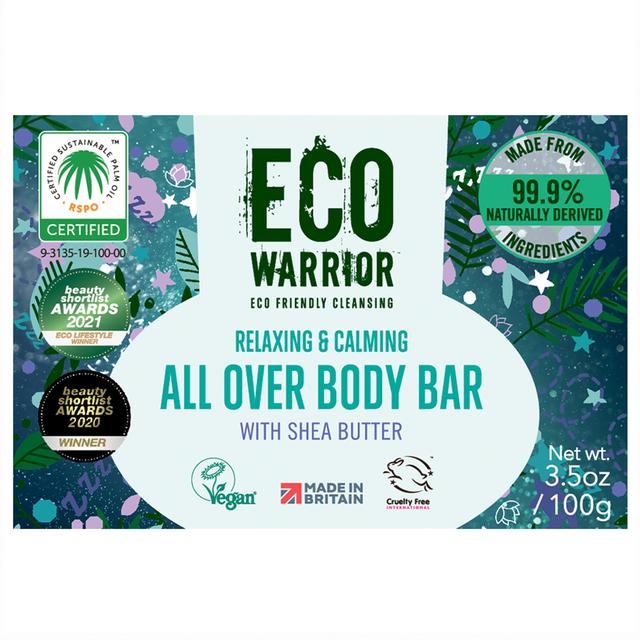 Eco Warrior Vegan All Over Body Bar, 100g