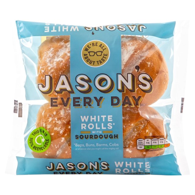 Jasons Everyday White Rolls, 320g