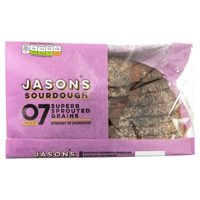 Jasons Sprouted Grain Sourdough, 450g