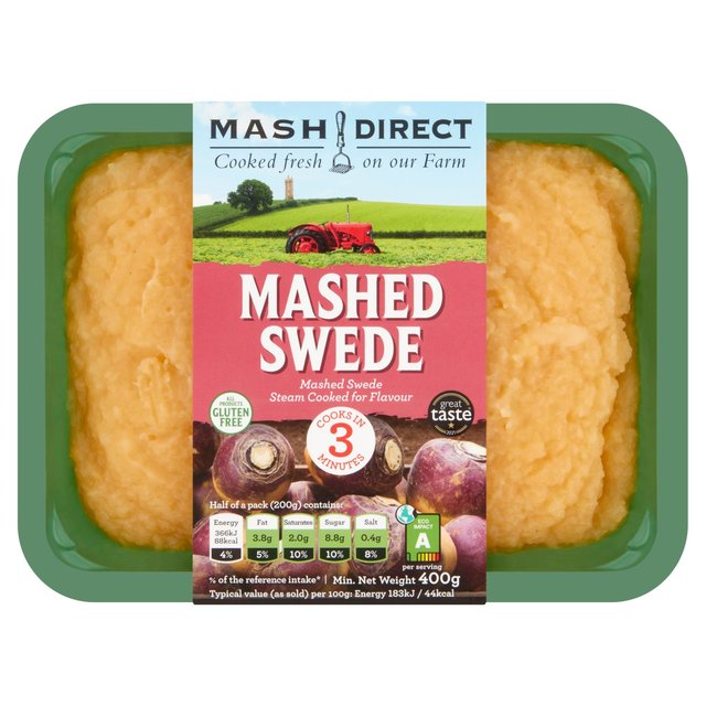 Mash Direct Mashed Swede, 400g