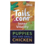 Tails.com Inner Vitality Toy & Small Puppy Dog Dry Food Chicken