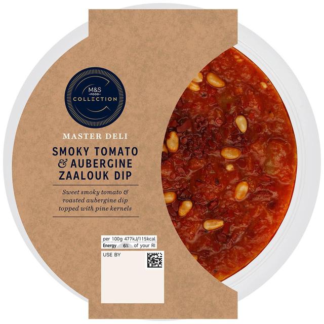 M & S Smoky Tomato & Aubergine Zaalouk Dip, 170g